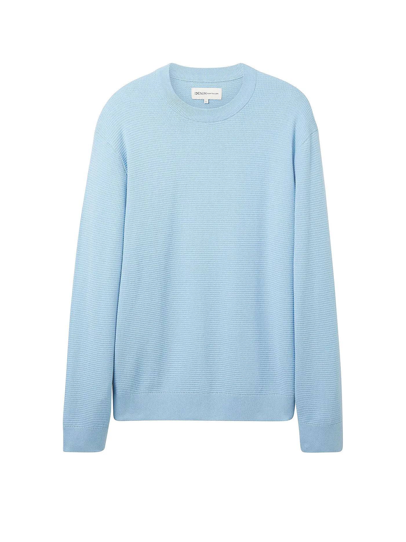 TOM TAILOR DENIM | Pullover | hellblau